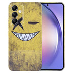 For Samsung Galaxy A54 5G / Yellow Background Smiling