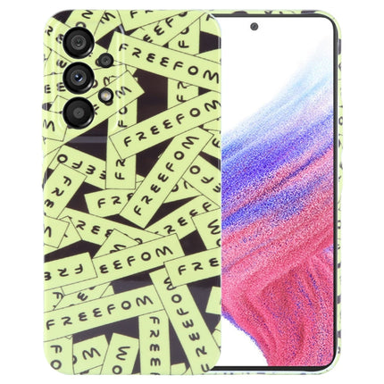 Painted Pattern Precise Hole PC Phone Case, For Samsung Galaxy A53 5G