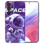 For Samsung Galaxy A53 5G / Purple Astronaut