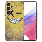For Samsung Galaxy A53 5G / Yellow Background Smiling