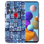 For Samsung Galaxy A21s / Green Plaid