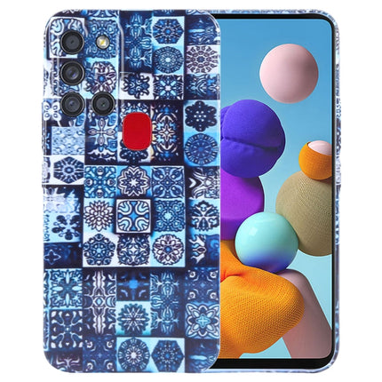 Painted Pattern Precise Hole PC Phone Case, For Samsung Galaxy A21s