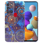 For Samsung Galaxy A21s / Abstract Flower
