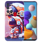 For Samsung Galaxy A21s / Orange Astronaut