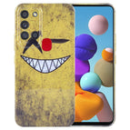 For Samsung Galaxy A21s / Yellow Background Smiling