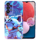 For Samsung Galaxy A13 4G / Blue Paint Astronaut