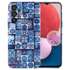 For Samsung Galaxy A13 4G / Green Plaid
