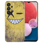 For Samsung Galaxy A13 4G / Yellow Background Smiling