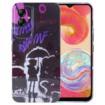 Painted Pattern Precise Hole PC Phone Case, For Samsung Galaxy A04e