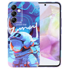 For Samsung Galaxy A35 5G / Blue Paint Astronaut