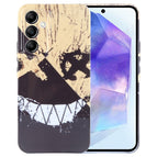 For Samsung Galaxy A55 5G / Black Yellow Smiling