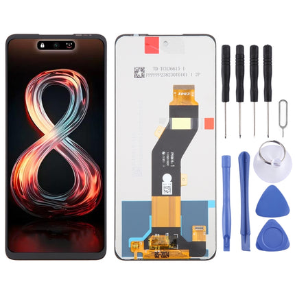 OEM LCD Screen with Digitizer Full Assembly, For Infinix GT 30 5G X6876, For Infinix Hot 60 5G X6726, For Infinix Hot 60 Pro 4G X6885, For Infinix Smart 10 Plus 4G X6725B, For Infinix Smart 10 4G X6725, For Infinix GT 30 Pro 5G X6873                   ...