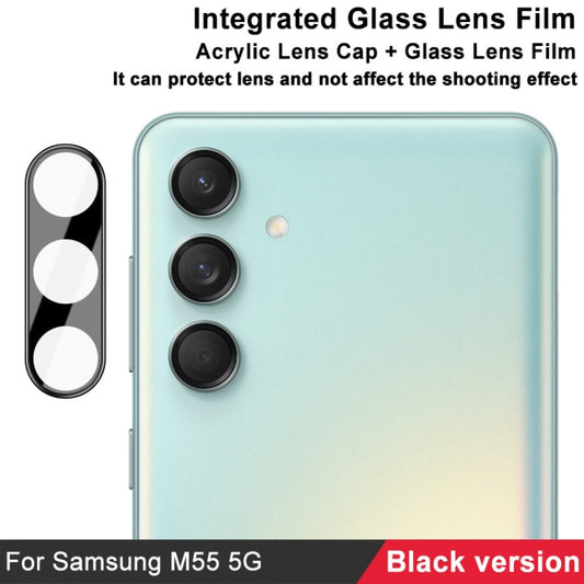 imak High Definition Integrated Glass Lens Film Black Version, For Samsung Galaxy M55 5G, For Samsung Galaxy F15 5G / M15 5G, For Samsung Galaxy A55 5G, For Samsung Galaxy A35 5G