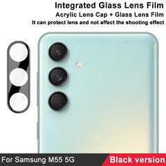 imak High Definition Integrated Glass Lens Film Black Version, For Samsung Galaxy M55 5G, For Samsung Galaxy F15 5G / M15 5G, For Samsung Galaxy A55 5G, For Samsung Galaxy A35 5G