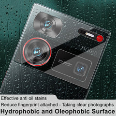 imak Integrated Rear Camera Lens Tempered Glass Film with Lens Cap, For ZTE nubia Z60 Ultra 5G