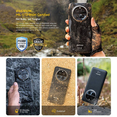 Ulefone Armor 23 Ultra Rugged Phone, 6.78 inch Android 13 MediaTek Dimensity 8020 Octa Core up to 2.6GHz, Network: 5G, NFC, OTG, Satellite Messaging
