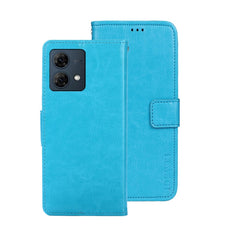 idewei Crazy Horse Texture Leather Phone Case, For Motorola Moto G55 5G, For Motorola Edge 50 Neo, For Motorola Moto G84 5G