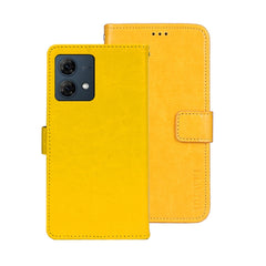 idewei Crazy Horse Texture Leather Phone Case, For Motorola Moto G55 5G, For Motorola Edge 50 Neo, For Motorola Moto G84 5G