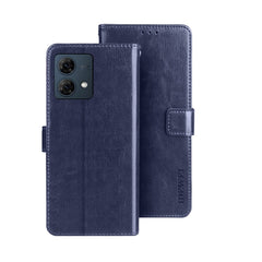 idewei Crazy Horse Texture Leather Phone Case, For Motorola Moto G55 5G, For Motorola Edge 50 Neo, For Motorola Moto G84 5G