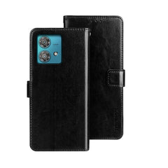 idewei Crazy Horse Texture Leather Phone Case, For Motorola Edge 40 Neo, For Motorola Edge 40 5G, For Motorola Edge 40 Pro 5G