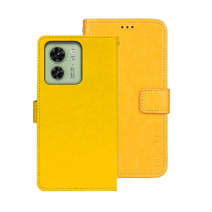 idewei Crazy Horse Texture Leather Phone Case