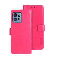 idewei Crazy Horse Texture Leather Phone Case, For Motorola Edge 40 Neo, For Motorola Edge 40 5G, For Motorola Edge 40 Pro 5G