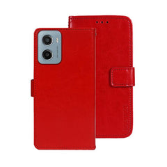idewei Crazy Horse Texture Leather Phone Case, For Motorola Moto G15 Power, For Motorola Moto E15, For Motorola Moto G05