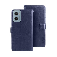 idewei Crazy Horse Texture Leather Phone Case, For Motorola Moto G15 Power, For Motorola Moto E15, For Motorola Moto G05