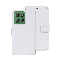 idewei Crazy Horse Texture Leather Phone Case, For Motorola Moto G15, For Motorola Moto G Power 2025, For Motorola Moto G75 5G
