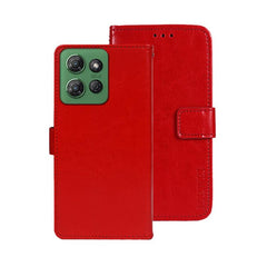 idewei Crazy Horse Texture Leather Phone Case, For Motorola Moto G15, For Motorola Moto G Power 2025, For Motorola Moto G75 5G