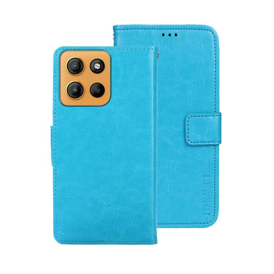 idewei Crazy Horse Texture Leather Phone Case, For Motorola Moto G15, For Motorola Moto G Power 2025, For Motorola Moto G75 5G