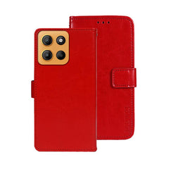 idewei Crazy Horse Texture Leather Phone Case, For Motorola Moto G15, For Motorola Moto G Power 2025, For Motorola Moto G75 5G