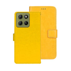 idewei Crazy Horse Texture Leather Phone Case, For Motorola Moto G15 Power, For Motorola Moto E15, For Motorola Moto G05