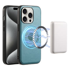 Denior Cowhide Texture Leather MagSafe Phone Case