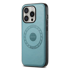 Denior Cowhide Texture Leather MagSafe Phone Case