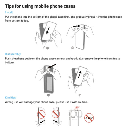 NFC Four-Color E-ink Screen DIY Phone Case, For iPhone 14 Pro Max, For iPhone 13