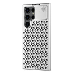 R-JUST RJ58 Aromatherapy Metal Cooling Phone Case, For Samsung Galaxy S24+ 5G, For Samsung Galaxy S24 5G, For Samsung Galaxy S23 Ultra 5G