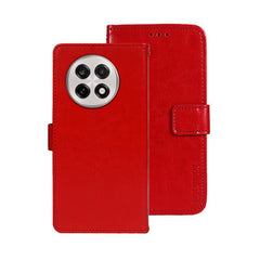 idewei Crazy Horse Texture Leather Phone Case, For OnePlus 13R, For OnePlus 12R, For OnePlus 12