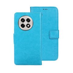 idewei Crazy Horse Texture Leather Phone Case, For OnePlus 13R, For OnePlus 12R, For OnePlus 12