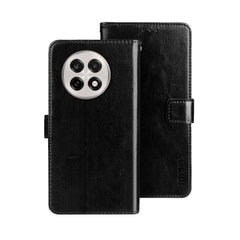 idewei Crazy Horse Texture Leather Phone Case, For OnePlus 13R, For OnePlus 12R, For OnePlus 12