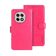 idewei Crazy Horse Texture Leather Phone Case, For OnePlus 13R, For OnePlus 12R, For OnePlus 12