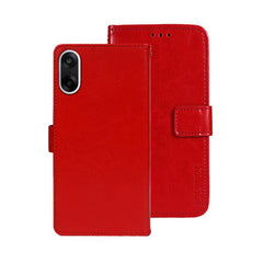 idewei Crazy Horse Texture Leather Phone Case