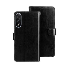 idewei Crazy Horse Texture Leather Phone Case