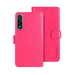 idewei Crazy Horse Texture Leather Phone Case