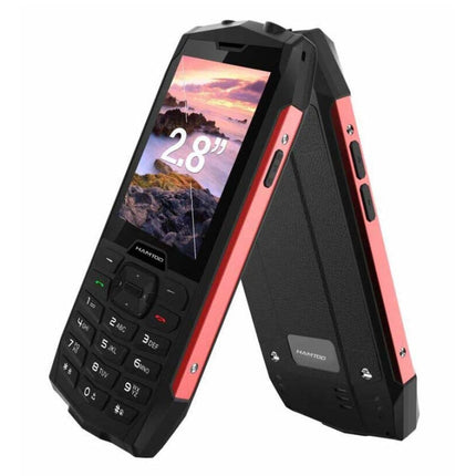 HAMTOD H3 Rugged Phone, 2.8 inch T107 ARM CortexTM A7 Quad-core 1.0GHz, Network: 4G, VoLTE, BT, SOS