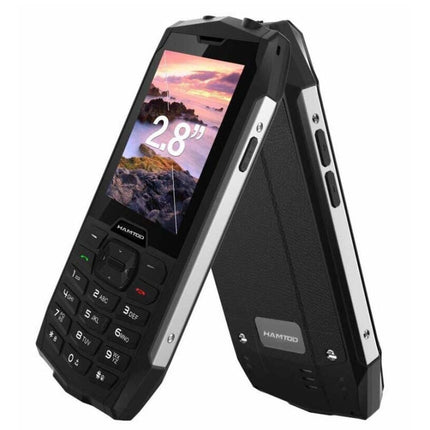 HAMTOD H3 Rugged Phone, 2.8 inch T107 ARM CortexTM A7 Quad-core 1.0GHz, Network: 4G, VoLTE, BT, SOS