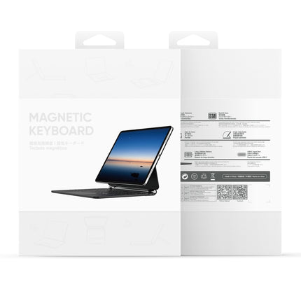 DUX DUCIS MK Series Floating Magnetic Keyboard Tablet Leather Case, For Samsung Galaxy Tab S10+ / S9+, For Samsung Galaxy Tab S9 / S8 / S7