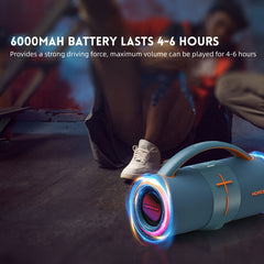 HOPESTAR H68 50W Outdoor Portable Waterproof Dazzling Bluetooth Speaker