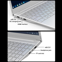 V8 15.6 inch Ultrathin Laptop, Windows 11 Intel Jasper Lake N5095 Quad Core