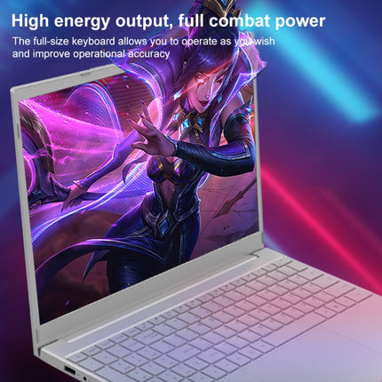 V8 15.6 inch Ultrathin Laptop, Windows 11 Intel Jasper Lake N5095 Quad Core